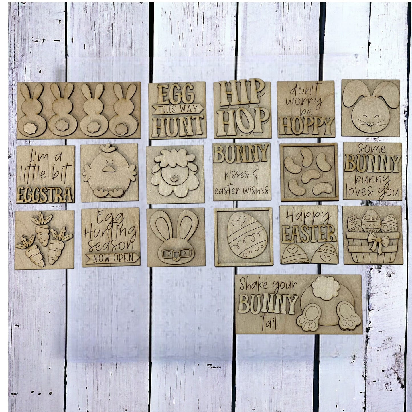 Mini Easter Squares