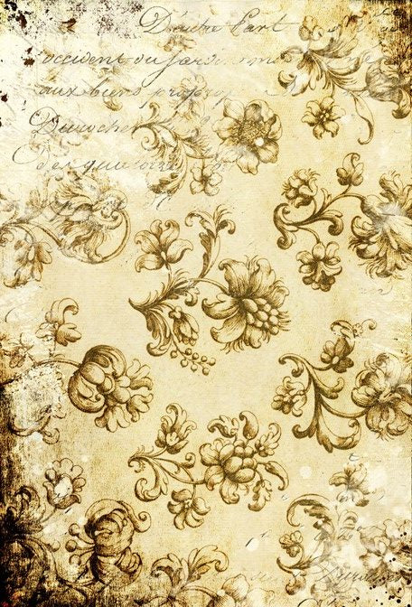 Distressed Grungy Floral
