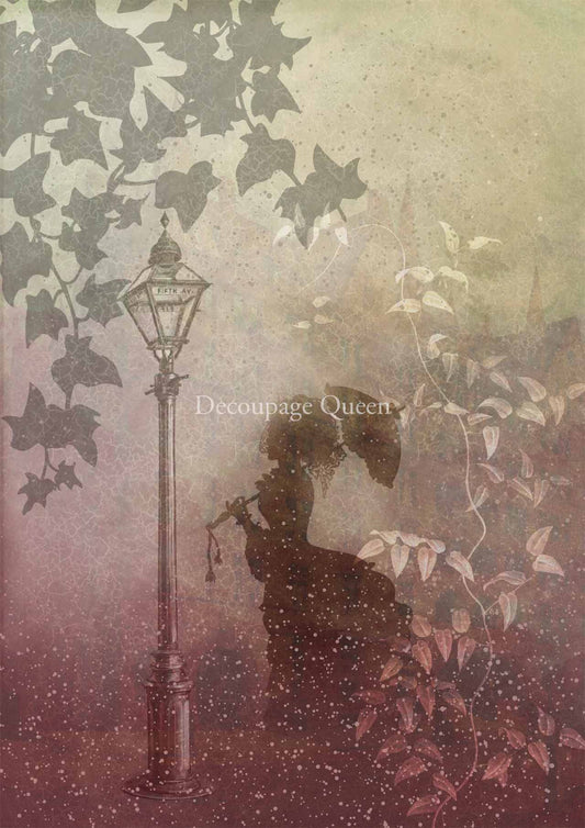 Decoupage Queen Dainty and the Queen - Threadbare