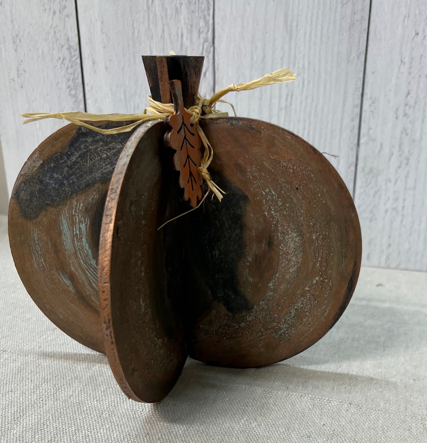 Creating Crusty Goodness on 3D Standing Pumpkins Using Mixed Media!