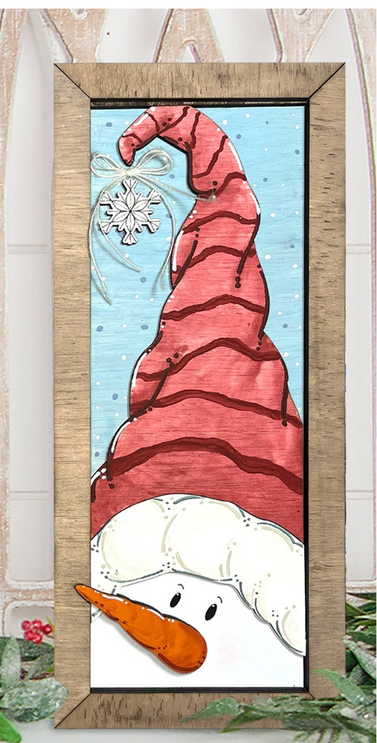 Snowman And Snowflake