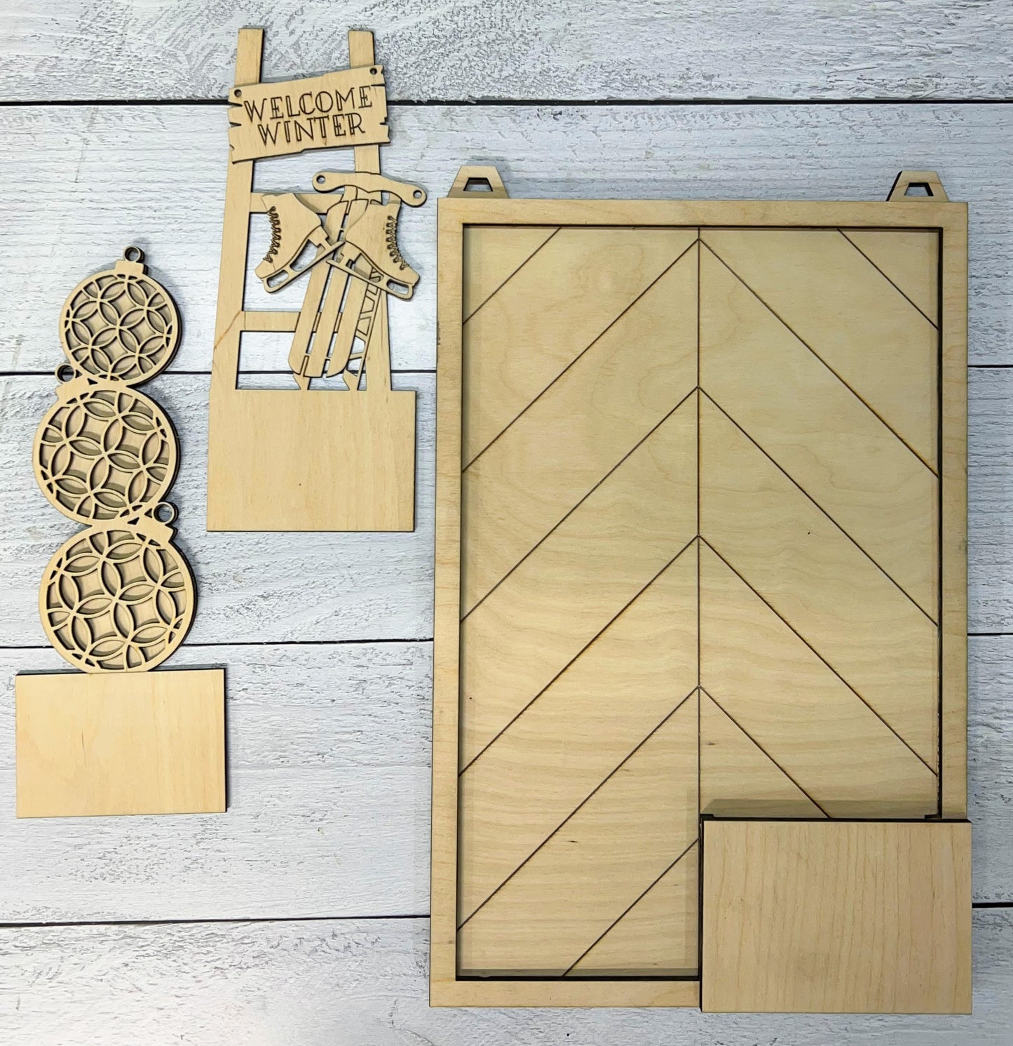 Address Plaque ( includes numbers, a letter and 2 inserts)