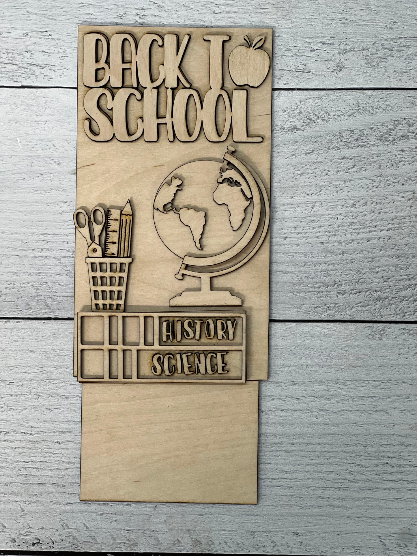 Address Plaque ( includes numbers, a letter and 2 inserts)