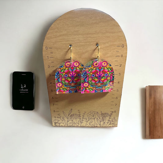 Arch Floral Earrings